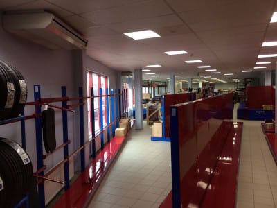 Salome Tartu store, Estonia - delivery and installation of trade equipment